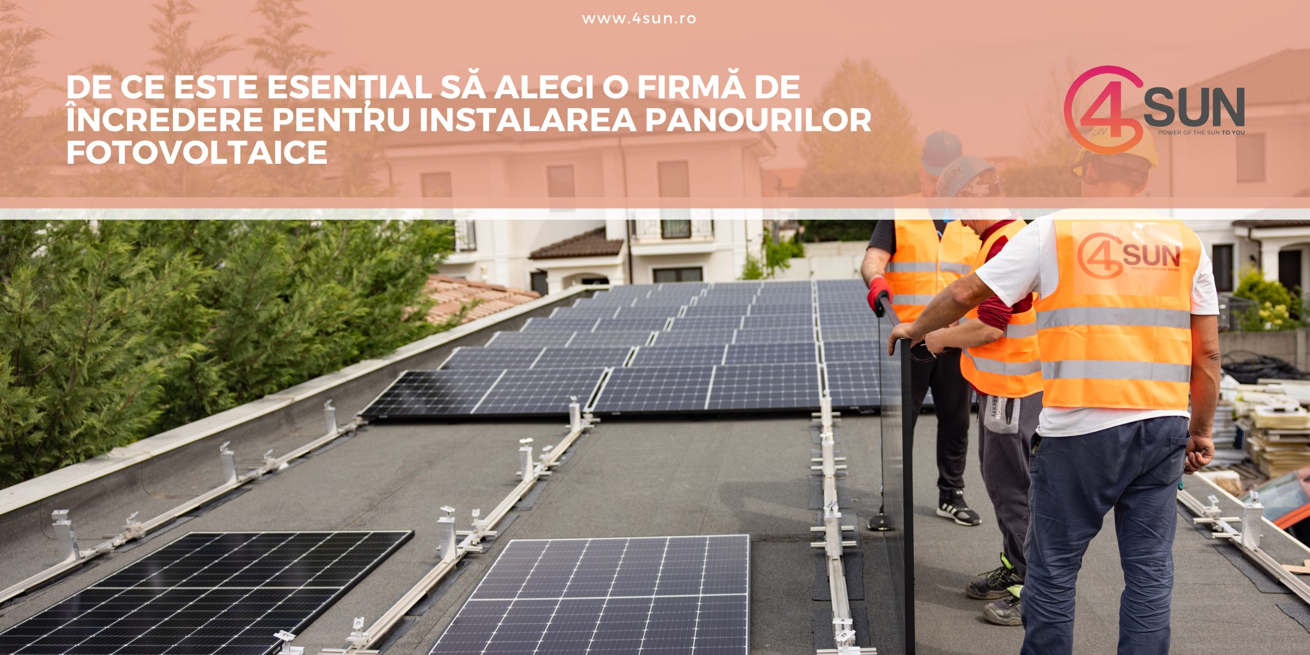 Alege o firmă de încredere pentru panouri fotovoltaice