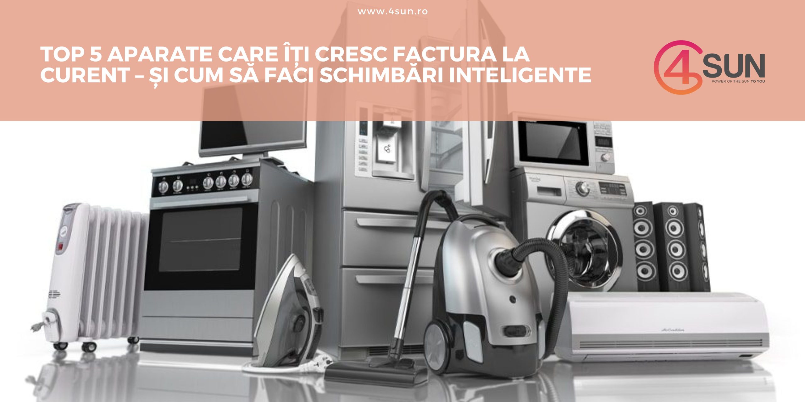 Top 5 aparate care îți cresc factura la curent