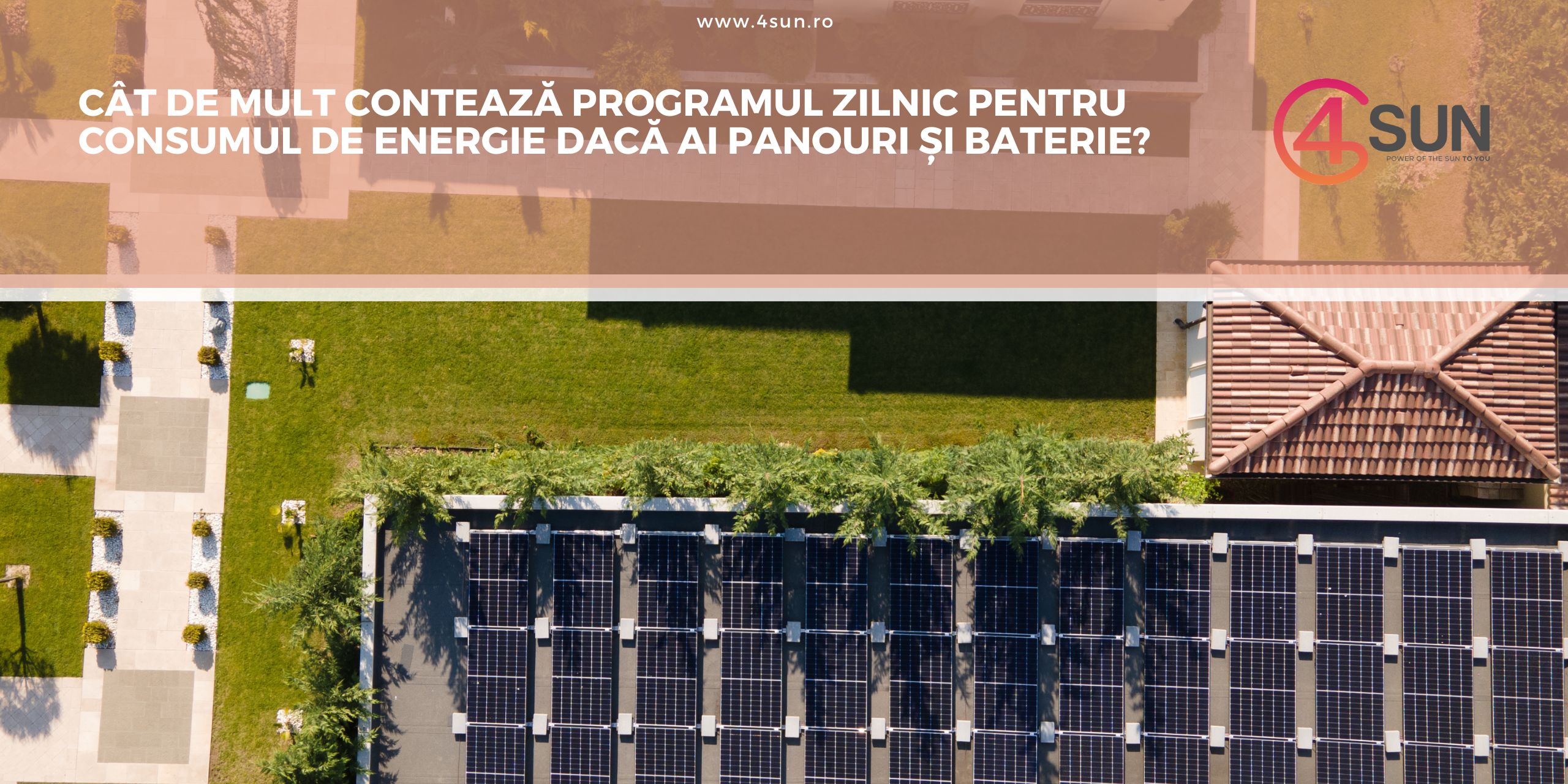 Cât de mult contează programul zilnic pentru consumul de energie dacă ai panouri și baterie?