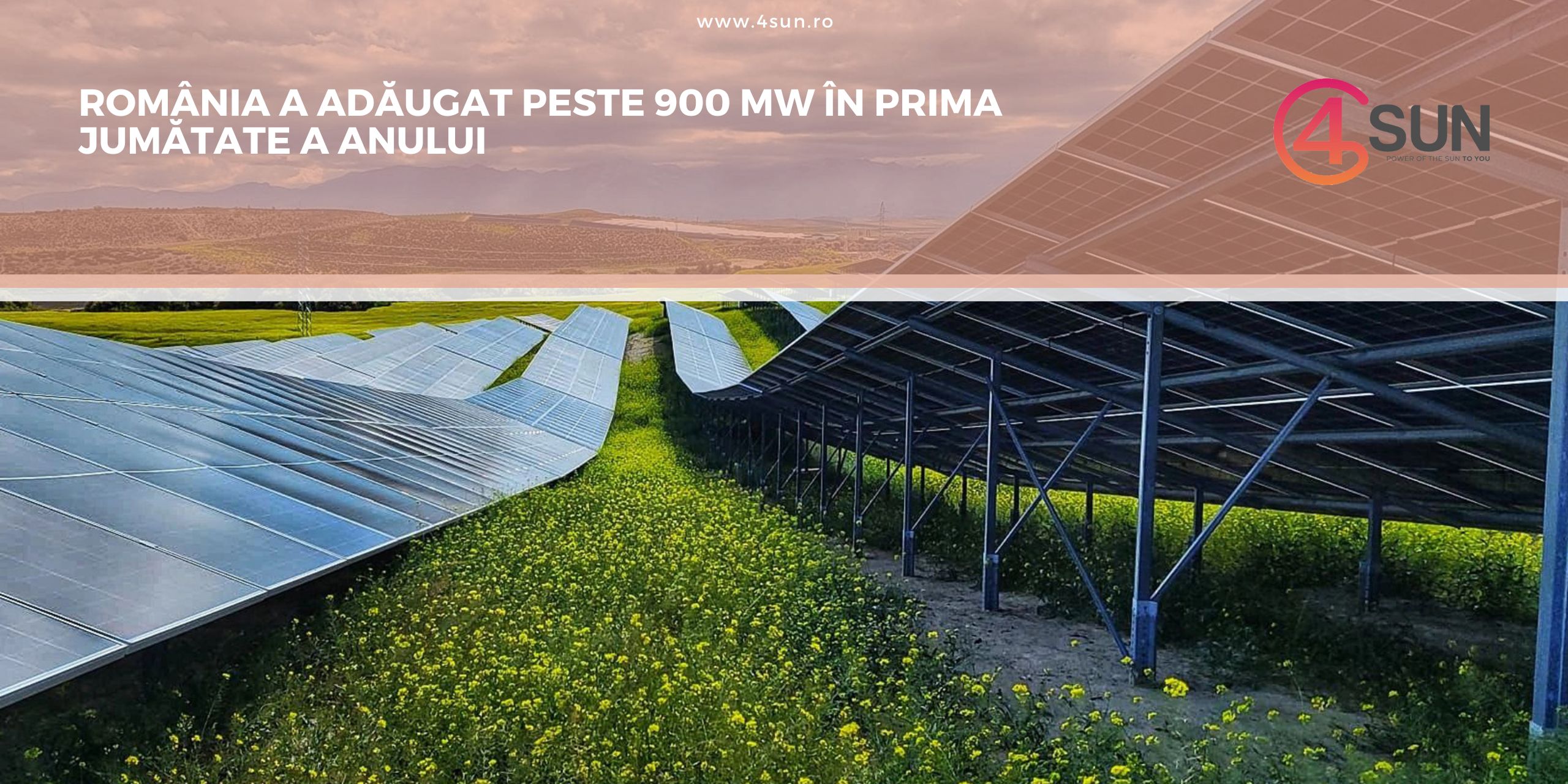 România 2025: +900 MW solar instalați în 6 luni