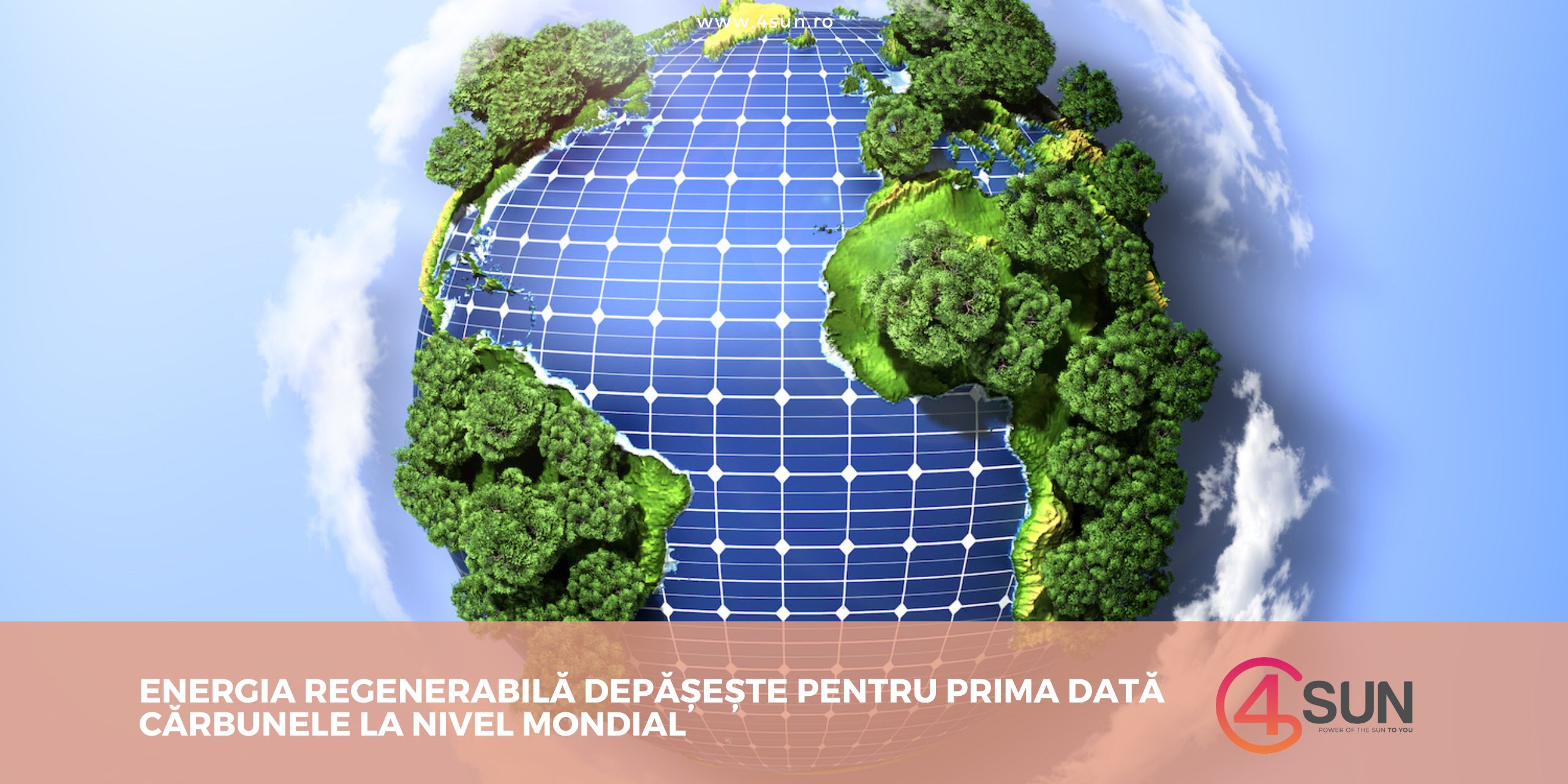 Energia regenerabilă depășește cărbunele la nivel global